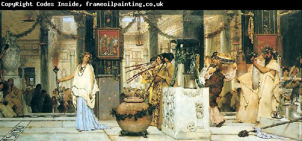 Sir Lawrence Alma-Tadema,OM.RA,RWS The Vintage Festival